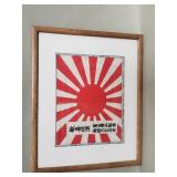Vintage Japanese "Rising Sun" flag