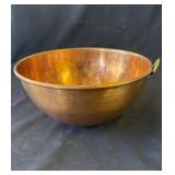 Vintage copper bowl