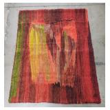 Vintage signed Zofia Butrymowicz "Flower" tapestry
