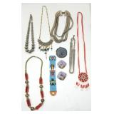 Vintage jewelry - necklaces, bracelets,