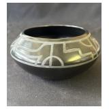 Native American-style pottery bowl