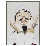 Signed Brandontellez oil on canvas portrait