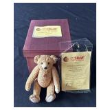 Steiff porcelain teddy bear