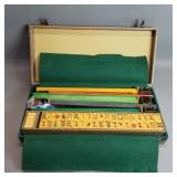 Vintage mahjong set