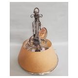 Vintage wrought iron chandelier