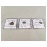 Foreign toy money coins/tokens