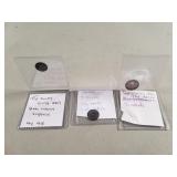 Foreign toy money coins/tokens