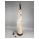 Mid-century Modern studio pottery lamp