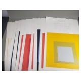 Bundle of Josef Albers exhibition poster for