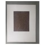 Unframed Mark Tobey "Psaltery, 1st Form" etching