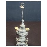 Vintage brass incense burner made in Greece