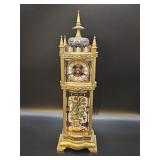 Chinese cloisonné enamel mantel clock