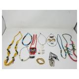 Vintage Native American bead work jewelry
