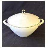 Vintage Bavarian ceramic covered dish