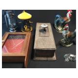 Antique, vintage and modern decorative lot