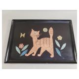 Mid-century Modern Couroc serving tray