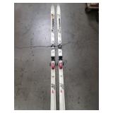 Vintage Rossignol 3G racing skis