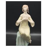 Signed Laszlo Ispanky vintage porcelain "Secret"