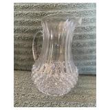 Long champ crystal d Arques pitcher