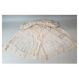 Vintage Egyptian Assuit  tapered shawl