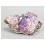 Amethyst crystal cluster