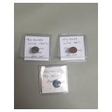 Foreign toy money, coins, tokens