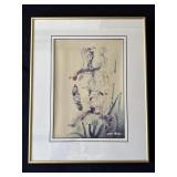 Framed Gary Wong print