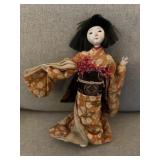 Vintage Japanese Geisha or Kabuki doll