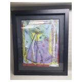 Riegler signed mixed media