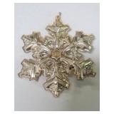 Gorham sterling silver Christmas ornament