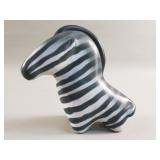 Mid-century modern ceramic Zebra by Taisto