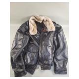 Vintage Lucky Leather Co. bomber jacket