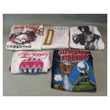 5 Vintage single stitch Rock & Roll band T-shirts