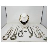 Vintage necklaces: 2 are marked - Park Lane and