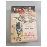 Yamamoto Yuzo, "Three Plays" vintage hardcover
