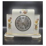 Vintage Sessions Floral Ceramic Mantel Clock