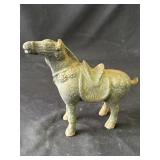 Vintage metal horse