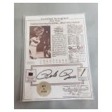 Pete Rose Hit #4192 commemorative box score print