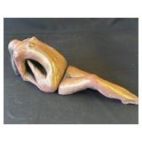 Vintage ceramic 2pc. sculpture