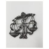 Vintage Guglielmo Cini sterling silver Libra