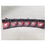 Six "Star Wars" Titanium series die-cast toys