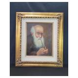 Vintage signed oil on canvas