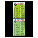Lot 1964 Topps checklist