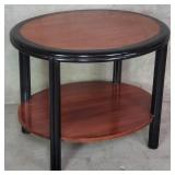 Art Deco-style tiered side table