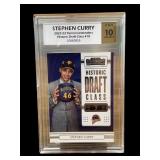 2022 Panini Contenders Stephen Curry graded 10