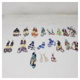 Vinatge Native American handmade beaded earrings