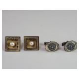 Sterling silver cufflinks