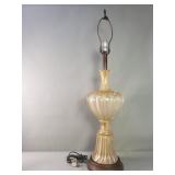 Vintage unmarked Italian Murano glass lamp