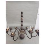 Vintage brass chandelier