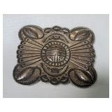 Vintage sterling silver belt buckle